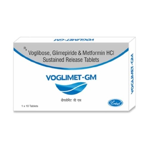 Buy Voglimet GM 2 Tablet Online | 60 mins delivery | PillO.
