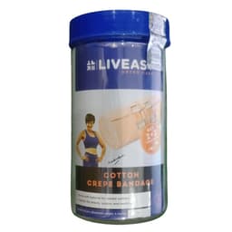 Liveasy Cotton Crepe Bandage (10cm X 4mtr)