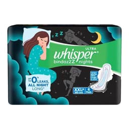 Whisper Ultra Bindazzz Nights Pads XXL+