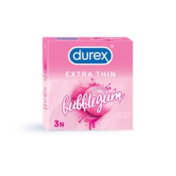Durex Extra Thin Bubblegum Condoms