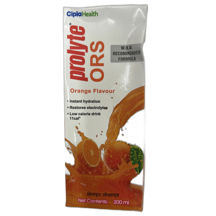 Prolyte ORS Orange Oral Liquid - Buy Online, Uses, Dosage and Price | PillO